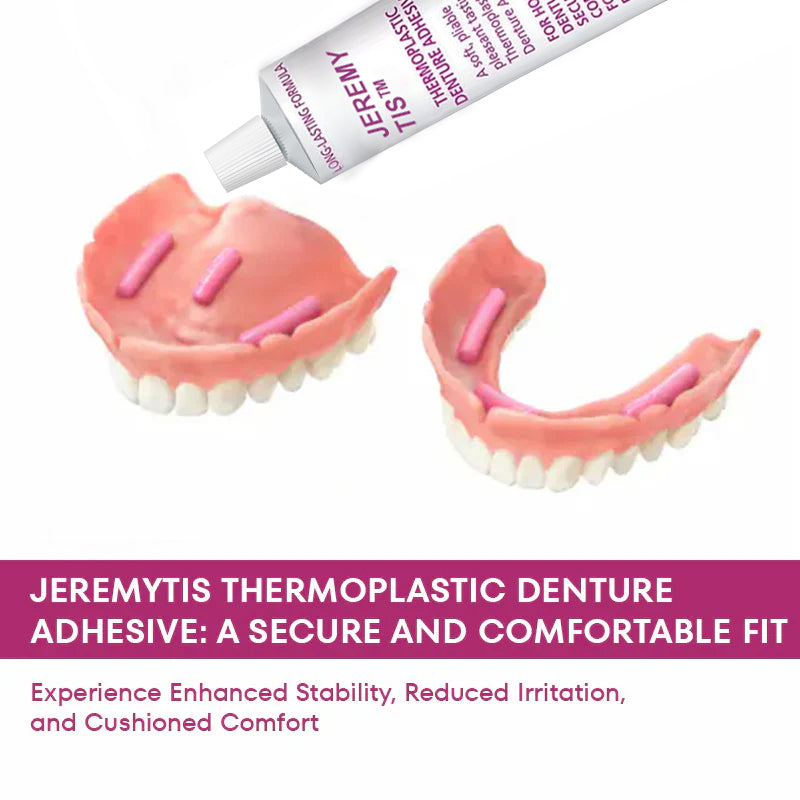 ⏰[Official Brand Store 24-Hours Promotion Buy 1 Get 2 Free] JEREMYTIS™ Thermoplastic Denture Adhesive
