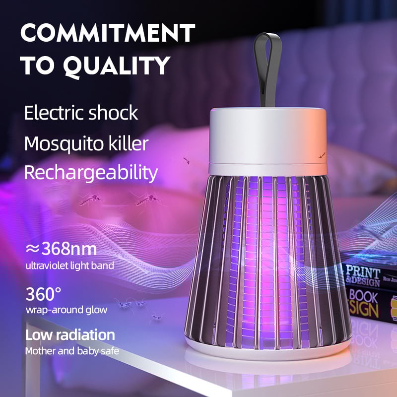 🔥Surprise Discount🔥USB/Rechargeable Mosquito & Fly Trap Lamp