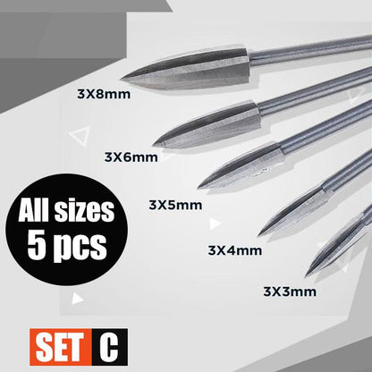 Seurico™ Woodworking Carving and Engraving Drill Bit Kit