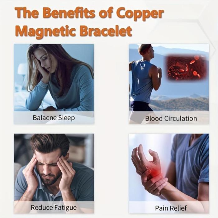 🔥LAST DAY 70% OFF🔥-Copper Magnetic Power — Boost Circulation, Banish Fatigue